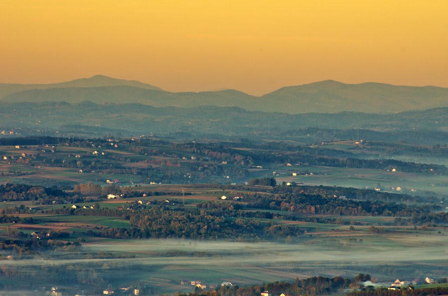 Mogielnica Babia Góra i Jaworz z Liwocza by gezeb