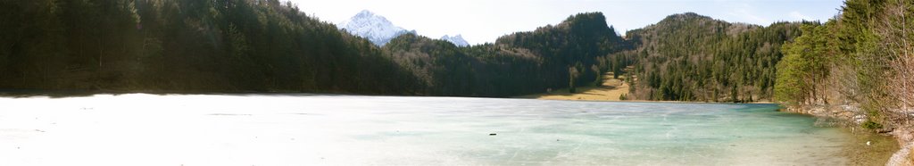 Germany, Füssen (Weissensee), Alatsee, Winter '08, Panorama by andim