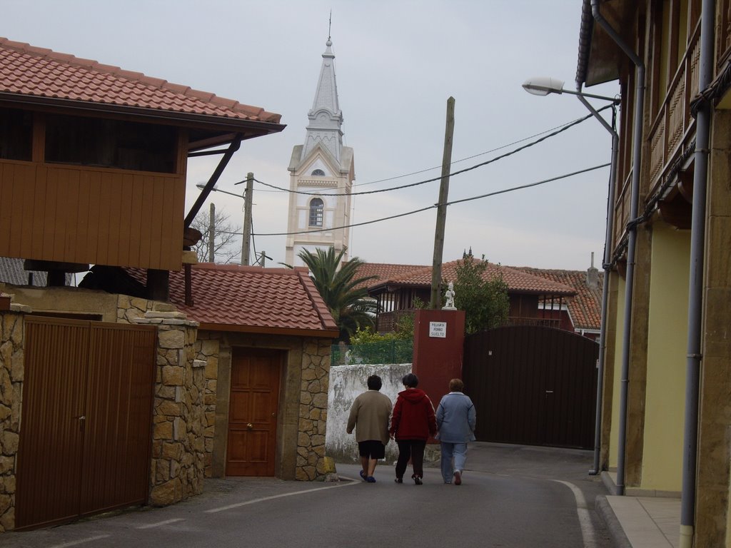 Camino a la iglesia by viajeraempedernida