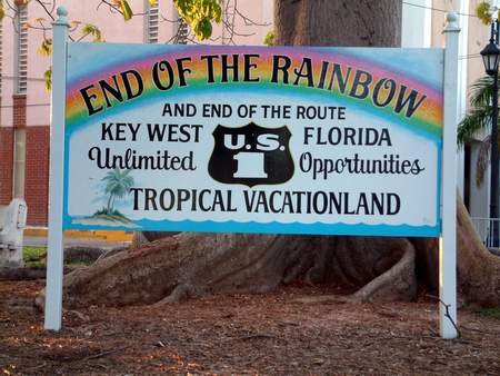 End Of The Rainbow, Key West by Cayobo