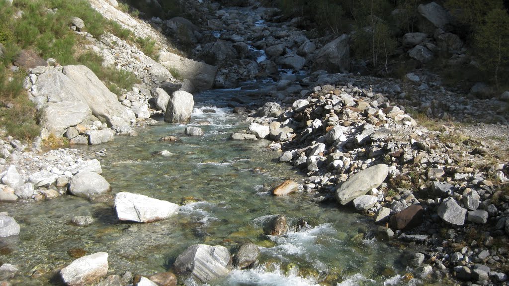 Torrente Livo in Val Darengo by Giovanni Malinverni