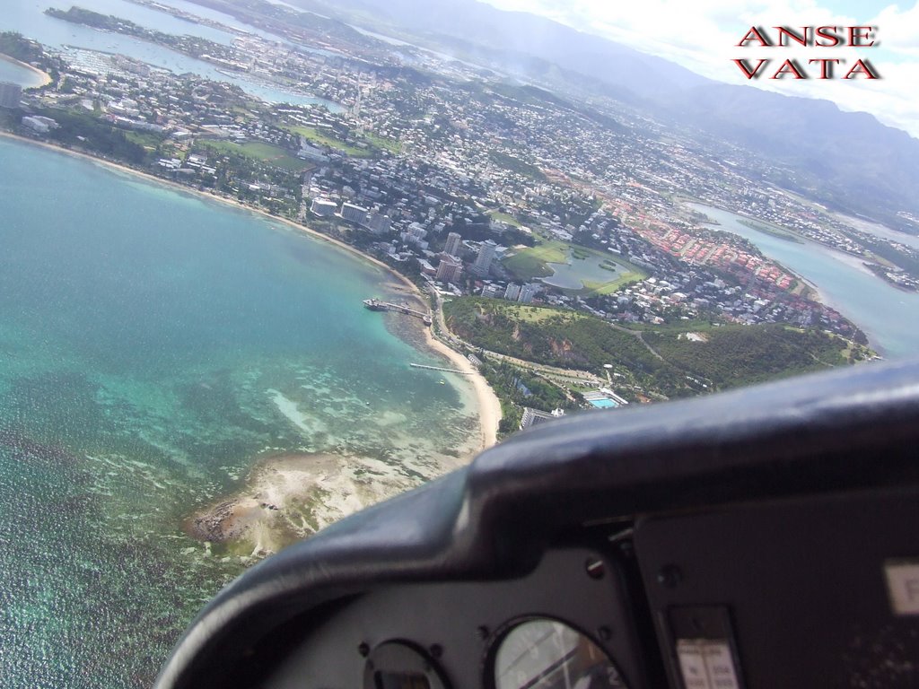 vue aerienne de noumea by jean-phy