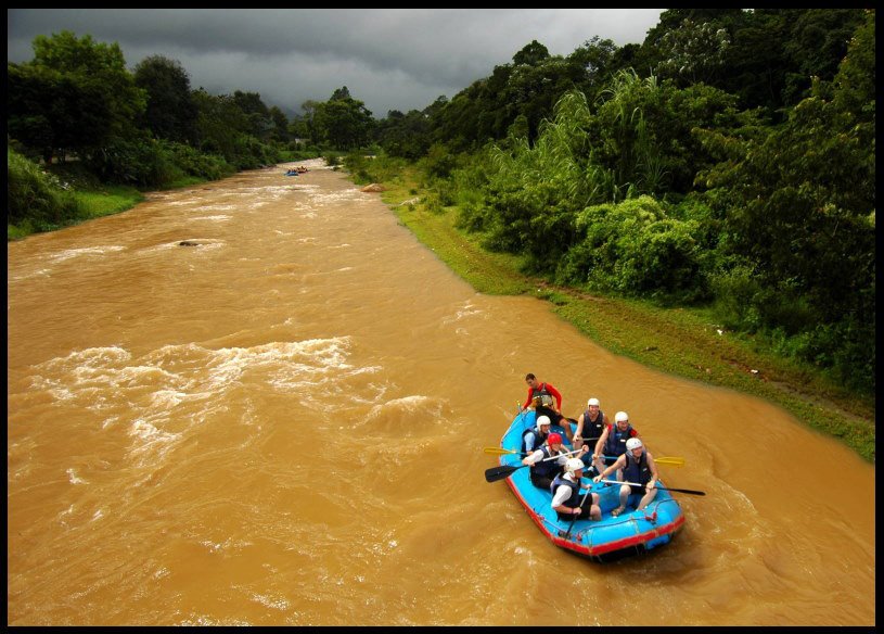 White Water Rafting, Dominican Republic by magicsea