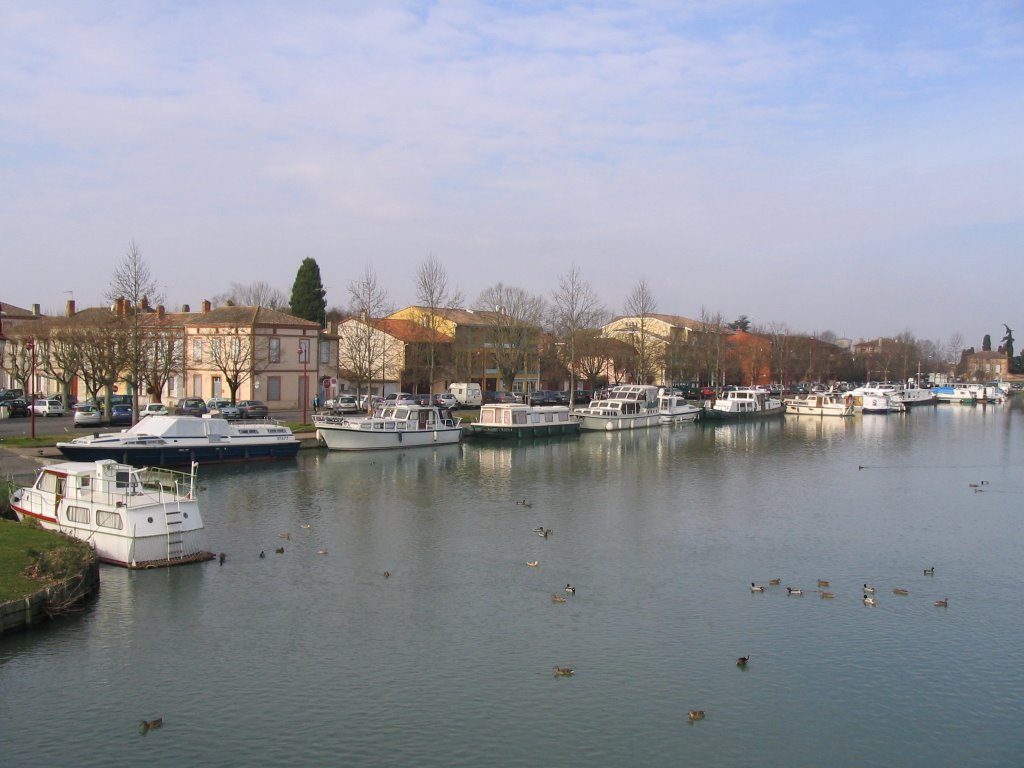 Castelsarrasin, le port J-Y Cousteau by bernard giguet