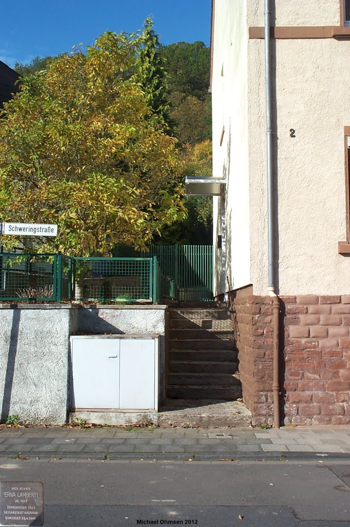 Stolperstein / Stumbling block für Erna Lamberti in Trier by Michael Ohmsen