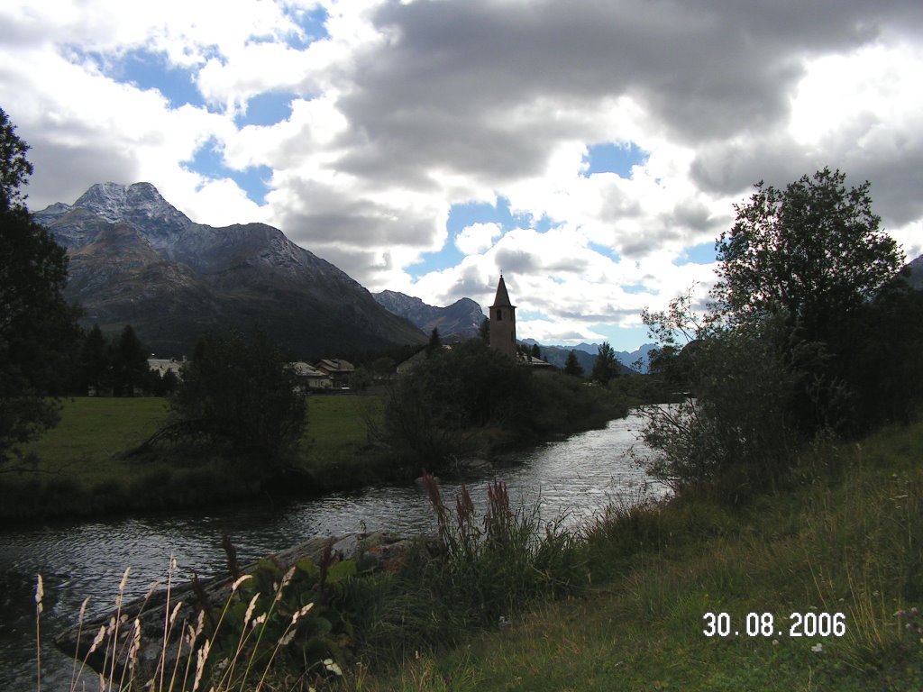 2006 Panorama Sils Svizzera by Giorgio Sari