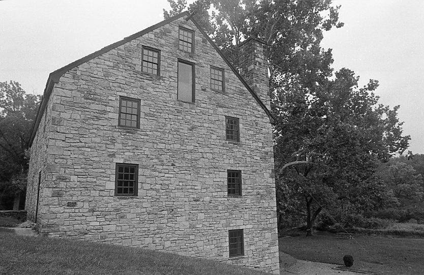 George Washington gin mill and distillary, Alexandria, VA (1986) by Gary Rodriguez