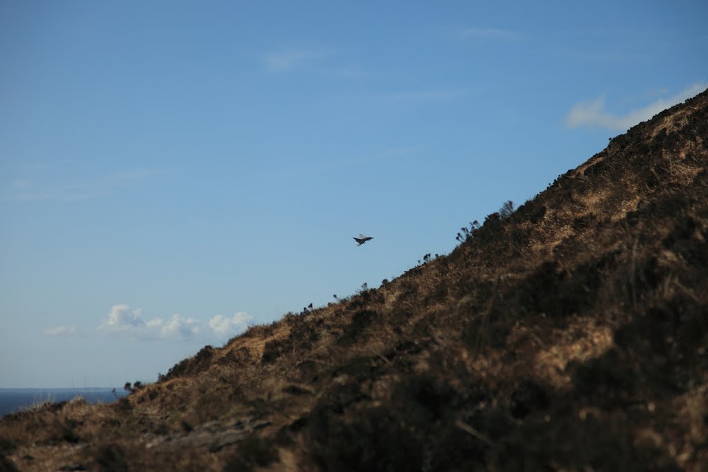 Eurofighter Typhoon Jet over Rùm by QuentinUK