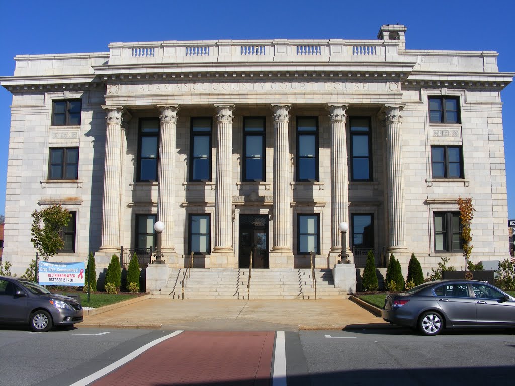 Alamance County Courthouse by mguilbeau