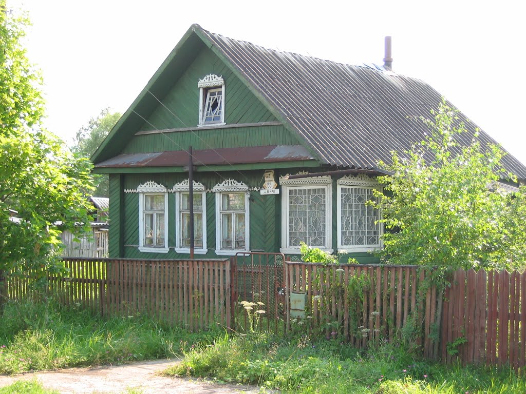 Ein schönes Holzhaus by J. Radtke