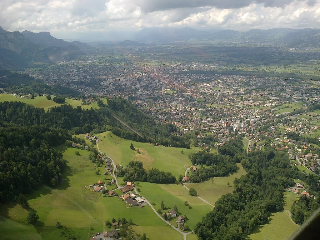 Flug über Vorarlberg: Dornbirn by stubai