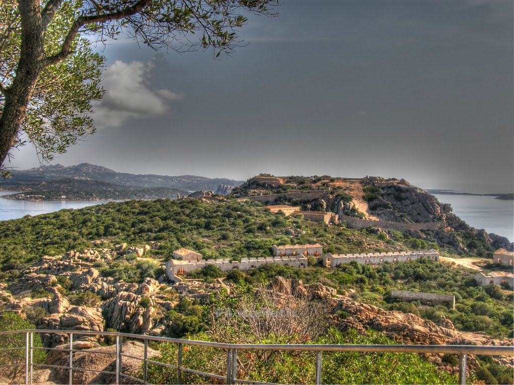 Vista dalla roccia dell'orso vicino a Palau by anto62m