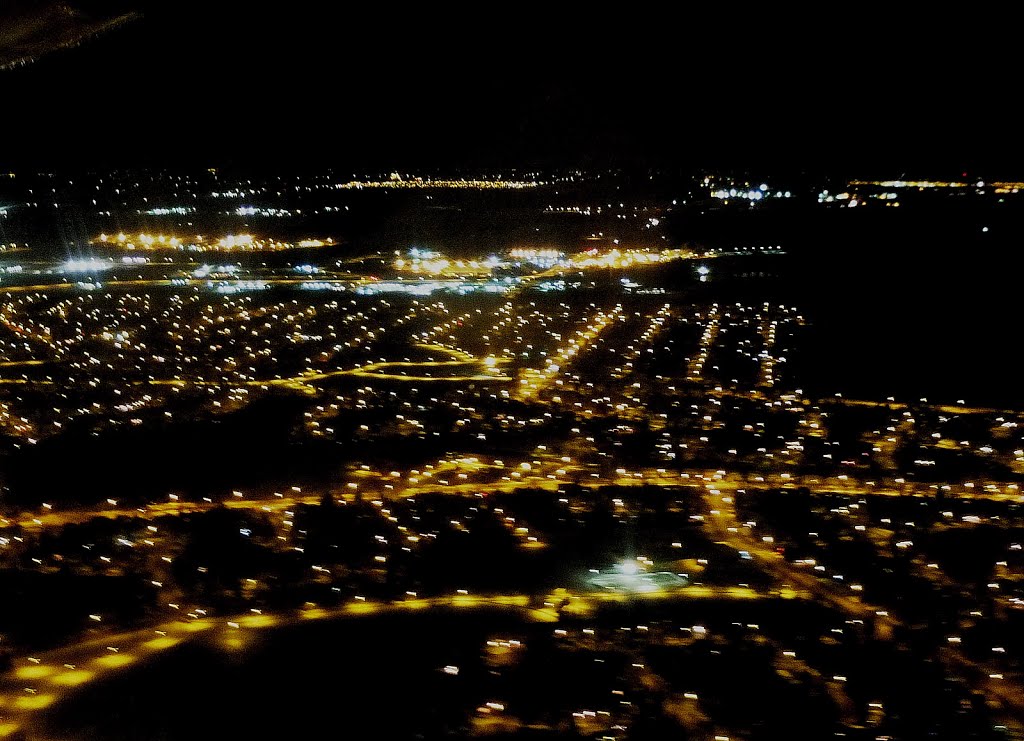 A Night view of Saskatoon, SK, Canada by R. Halim