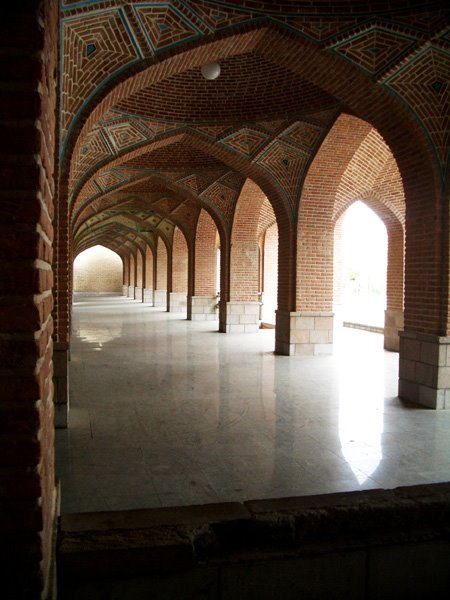 Tabriz, Kaboud mosque by Parisa Afshari