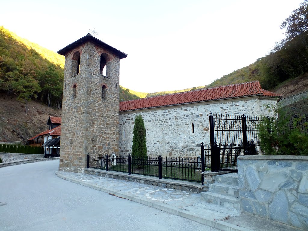 Serbian Monastery Duboki Potok, XIV century by Mihajlo Pribišević