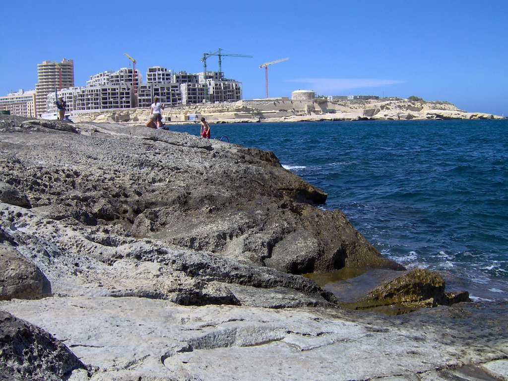 Sliema from Valletta by Tyuty