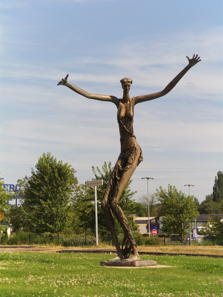 SAINT AMAMND MONTROND, sculpture by rosanantes