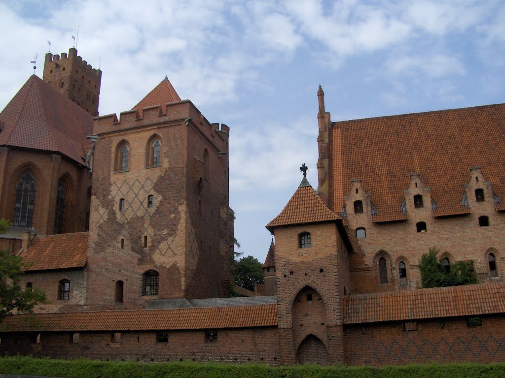 Lengyelország, Malbork, a Német Lovagrend vára by dukkon_agnes