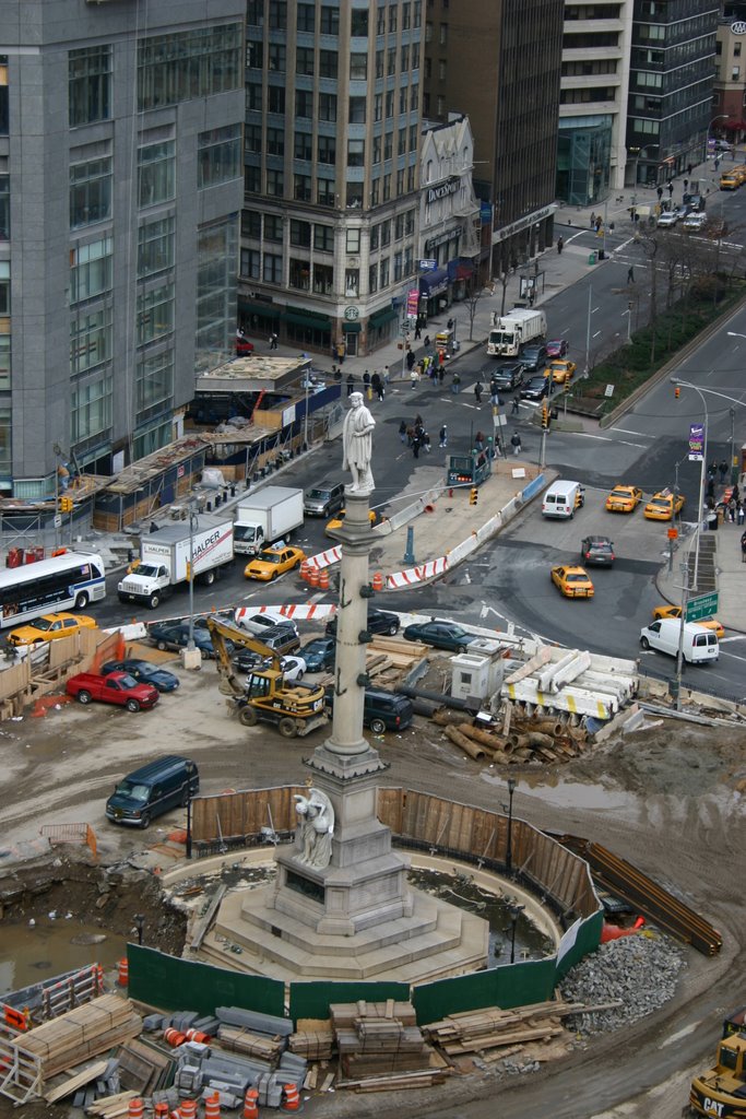 Columbus Circle NY by edek