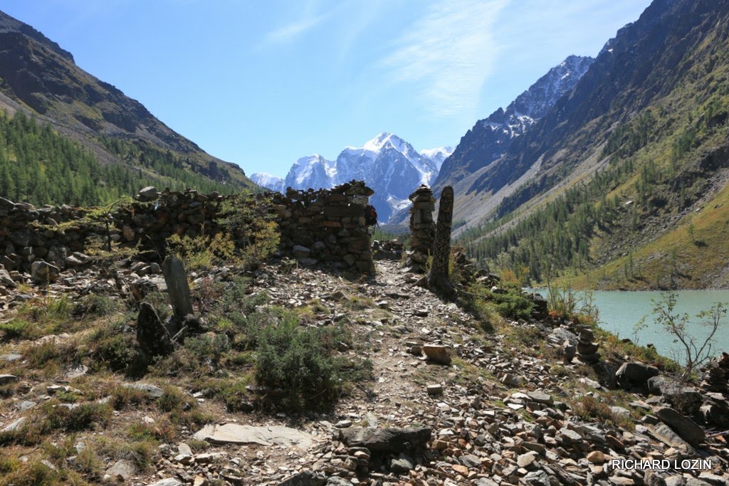 Shavla Lower Lake. Altai Mountains by Richard Lozin