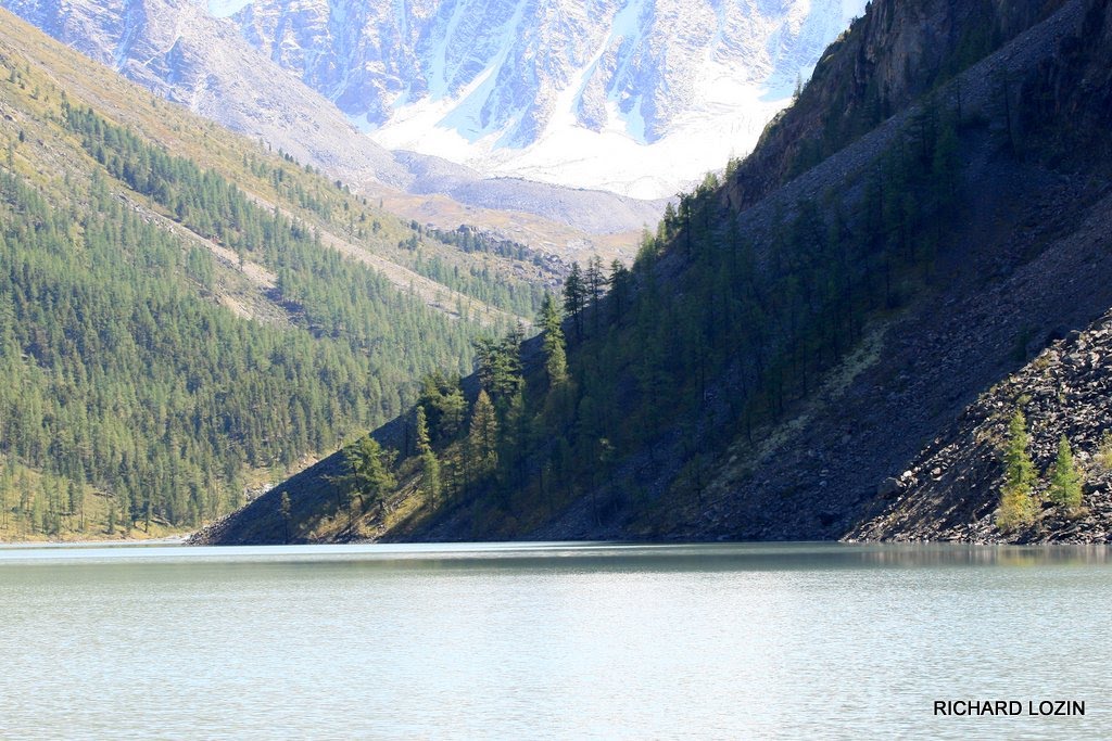 Shavla Lower Lake. Altai Mountains by Richard Lozin