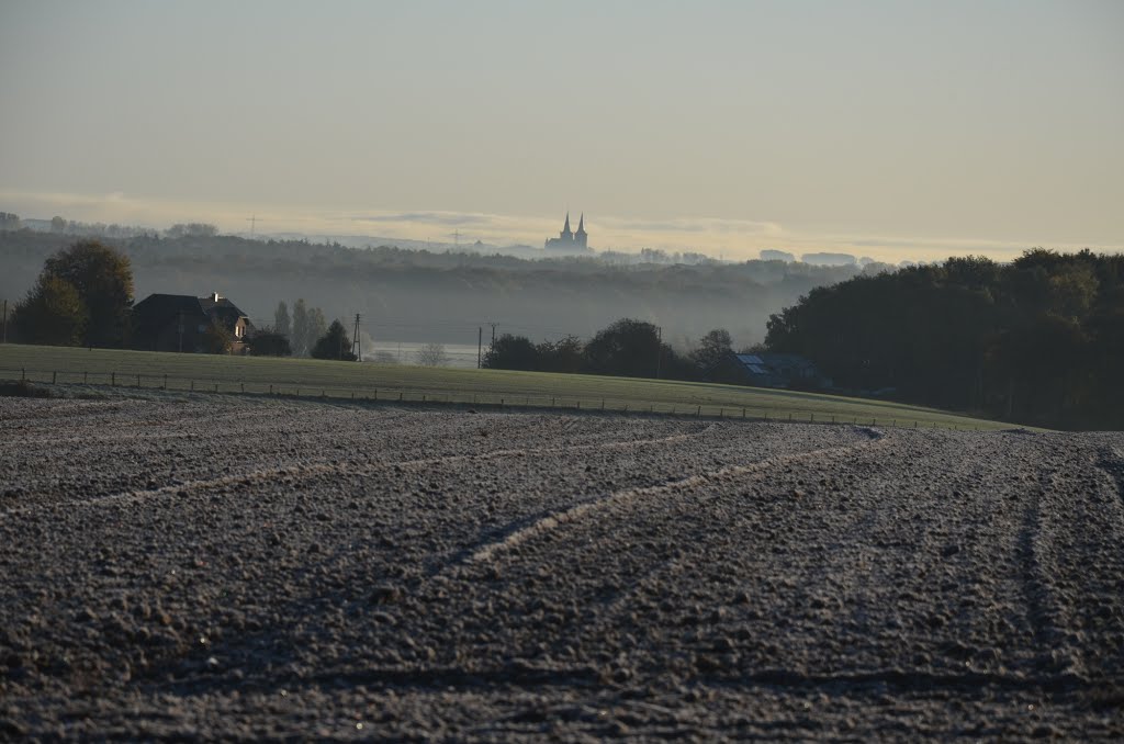 Xantener Dom im Nebel by hschwe