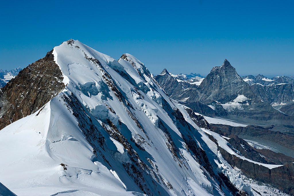 Lyskamm & Matterhorn by Badics I