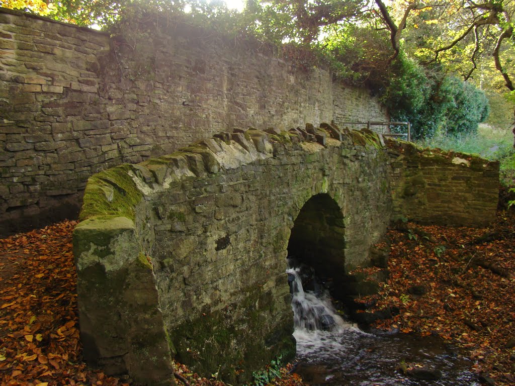 Stone bridge over the Totley Brook, Sheffield S17 by sixxsix