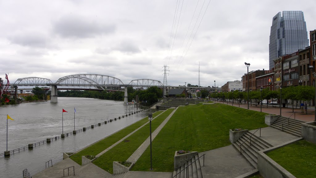 Cumberland River - Nashville TN by Pieter en Marianne van de Sande