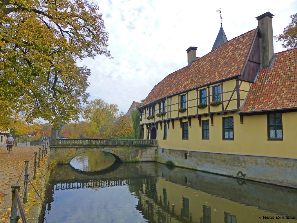 Wasserschloss Steinfurt Burgsteinfurt by Maria Wargers