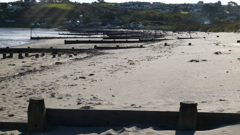 Abersoch Groynes by cameramanian