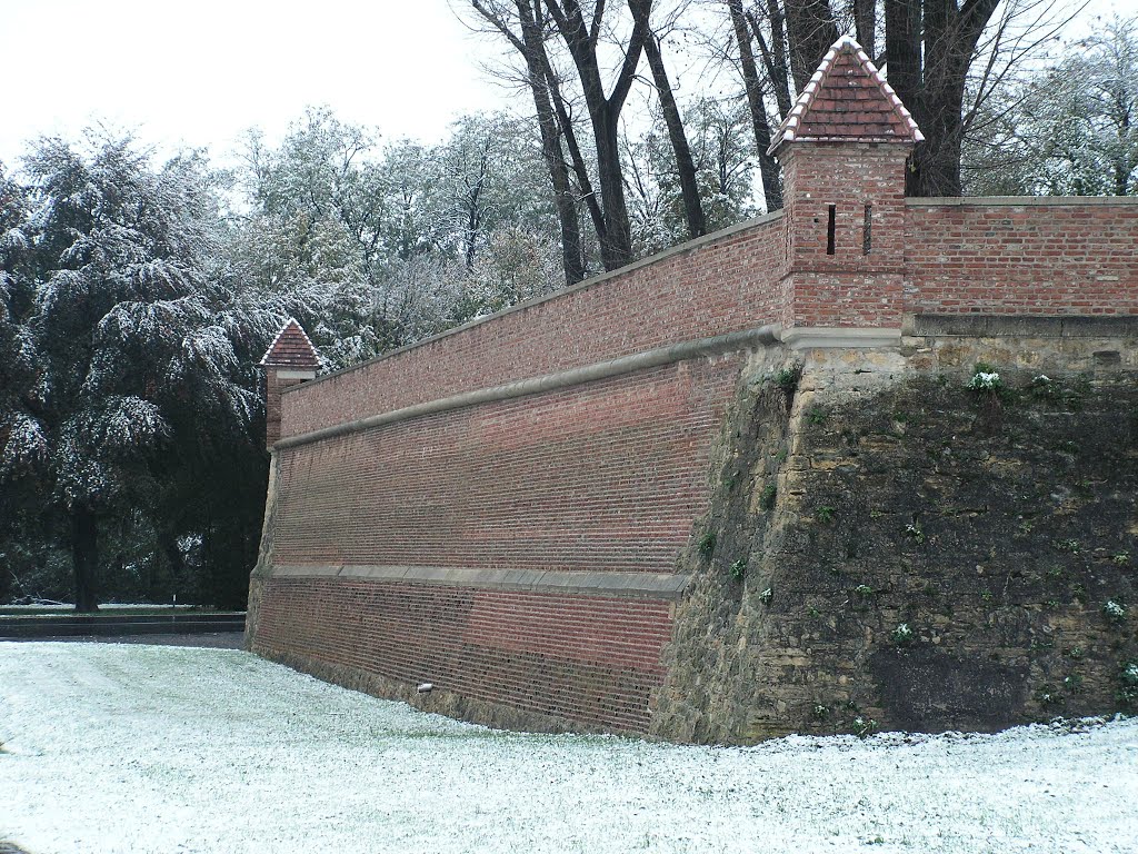 Ausztria (Österreich), Bad Radkersburg, a városfal, SzG3 by szalay3