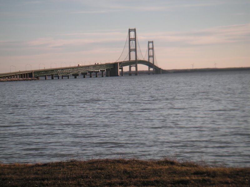 Mackinac Bridge by jksails