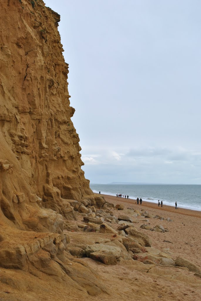 West Bay, East Cliff ~ Jurassic Coast (Pls enlarge) by Rosalyn Hilborne (♦Rosa♦)