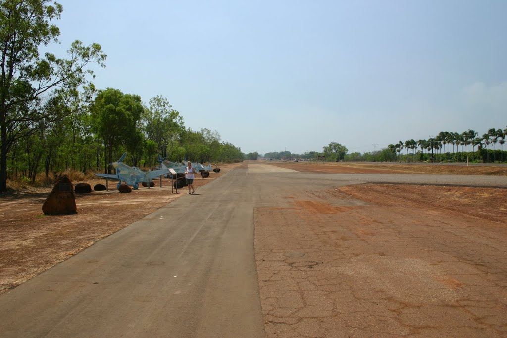 Strauss Airfield, Stuart Highway near Darwin by Graham Cruse