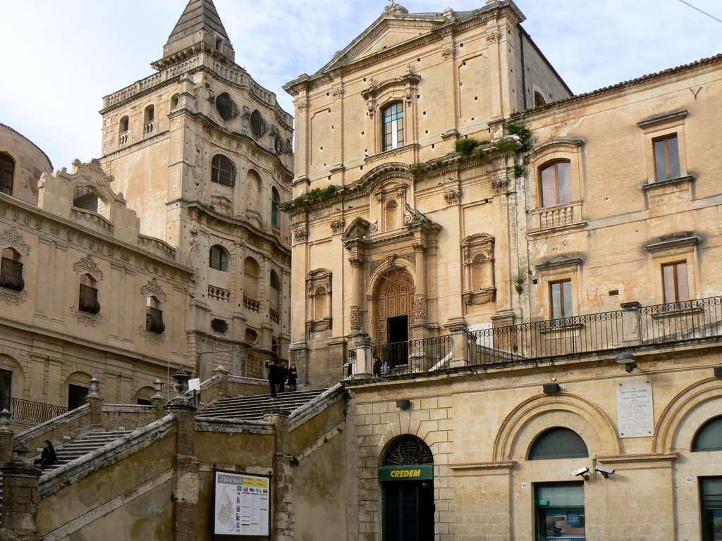 Piazza dell' Immacolata, Noto by Nicola e Pina a Messina