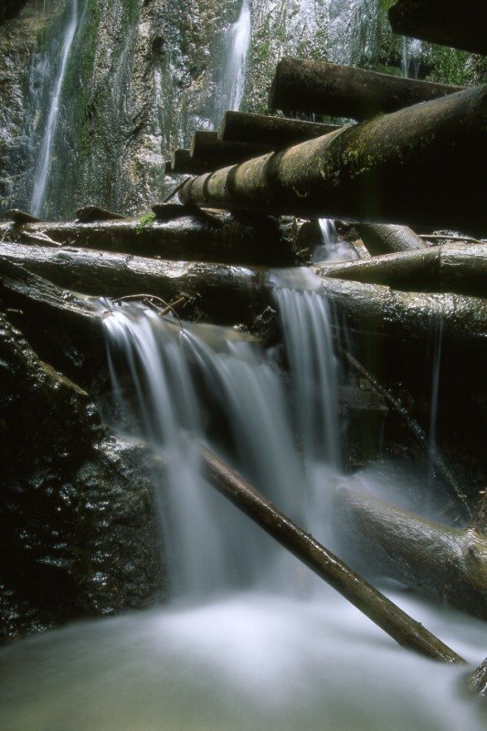 In gorge (Kyseľ, Slovak Paradise) by Marek Dunajsky