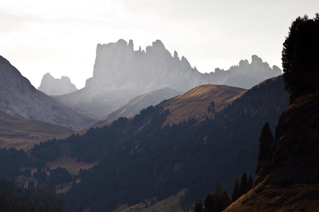 Denti de Terrarossa in the dusk by cacuskrupka