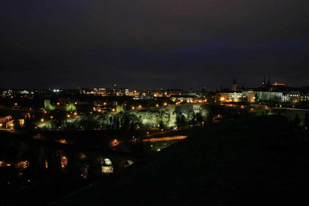 Uptown by Night by Dan Schroeder