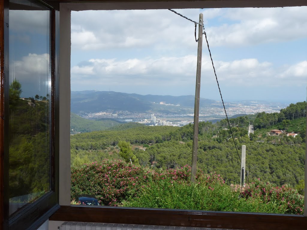 View of the Province of Barcelona from Hotel Can Rafel by gabachat