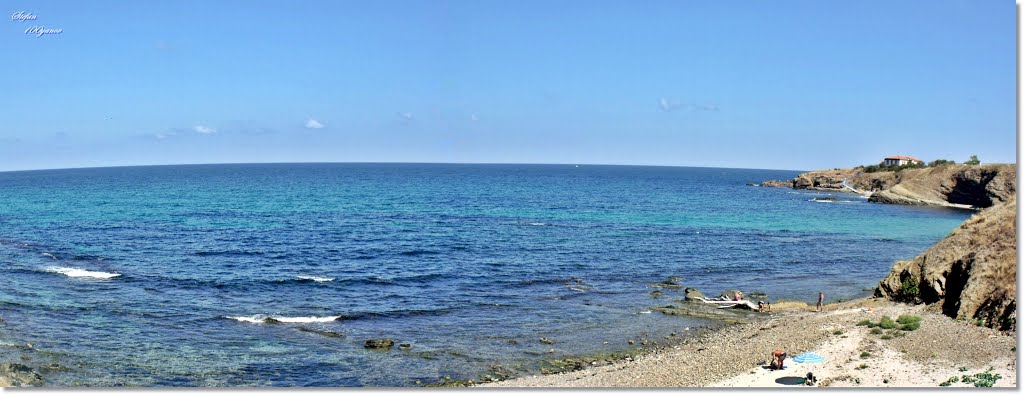 Sea horizon seen from Ahtopol / Морски хоризонт, гледан от Ахтопол by Stefan 100yanov