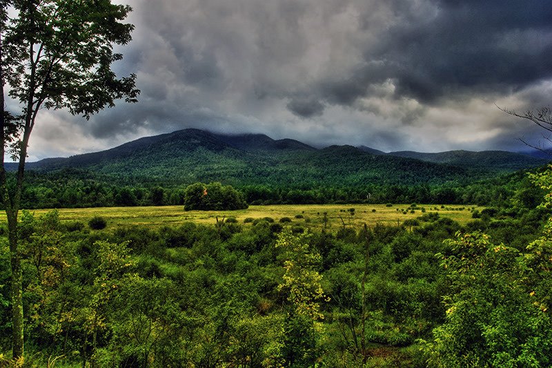 High Peaks from Rte. 73 by CDFPhotography