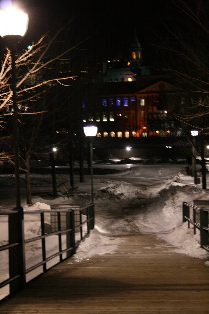 Pont de la patinoire du bassin BonSecours by CelineMilot