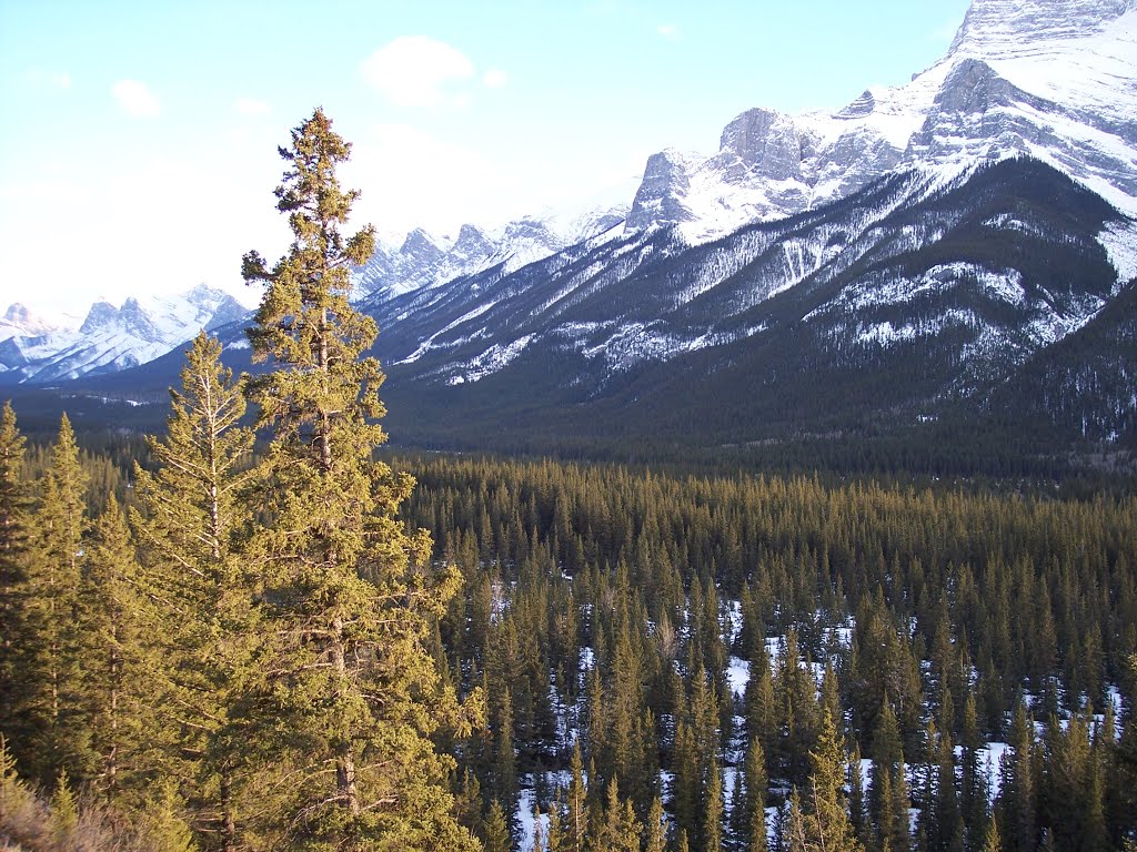 Banff to Canmore Alberta- Trans Canada HWY by cheets99