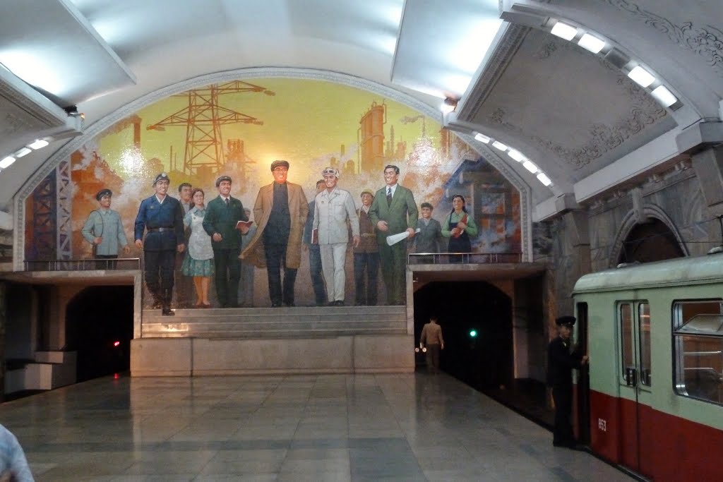 Pyongyang Metro - Yongwang Station by Joseph-Cro