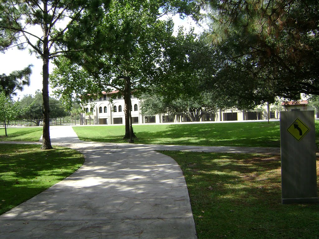 Azalea City Trail through Valdosta State University by mriveraz