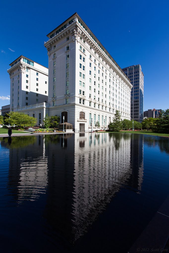 Salt Lake City, Utah: Temple Square, Joseph Smith Building (former Hotel Utah) by Scott Gore