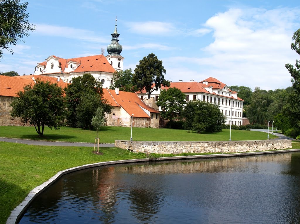 Praha Břevnovský klášter by Horst Gryger