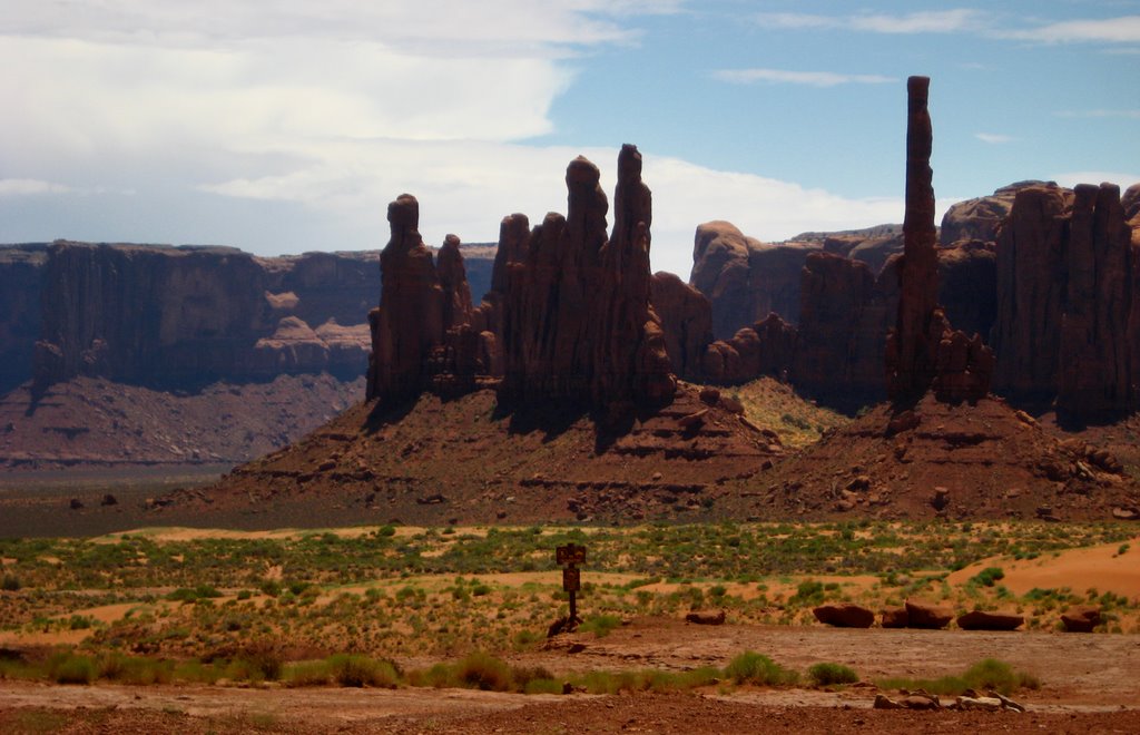 The Totem Poles by Ugo Messali