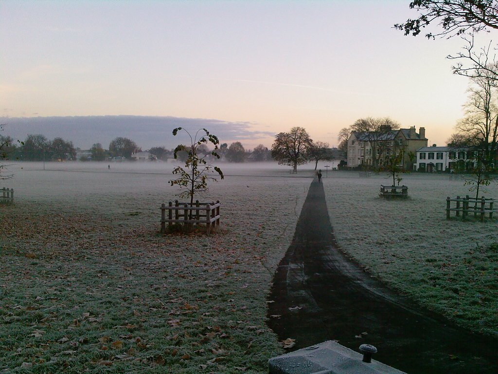 Midsummer Common on a cold morning by Pranav Chopra